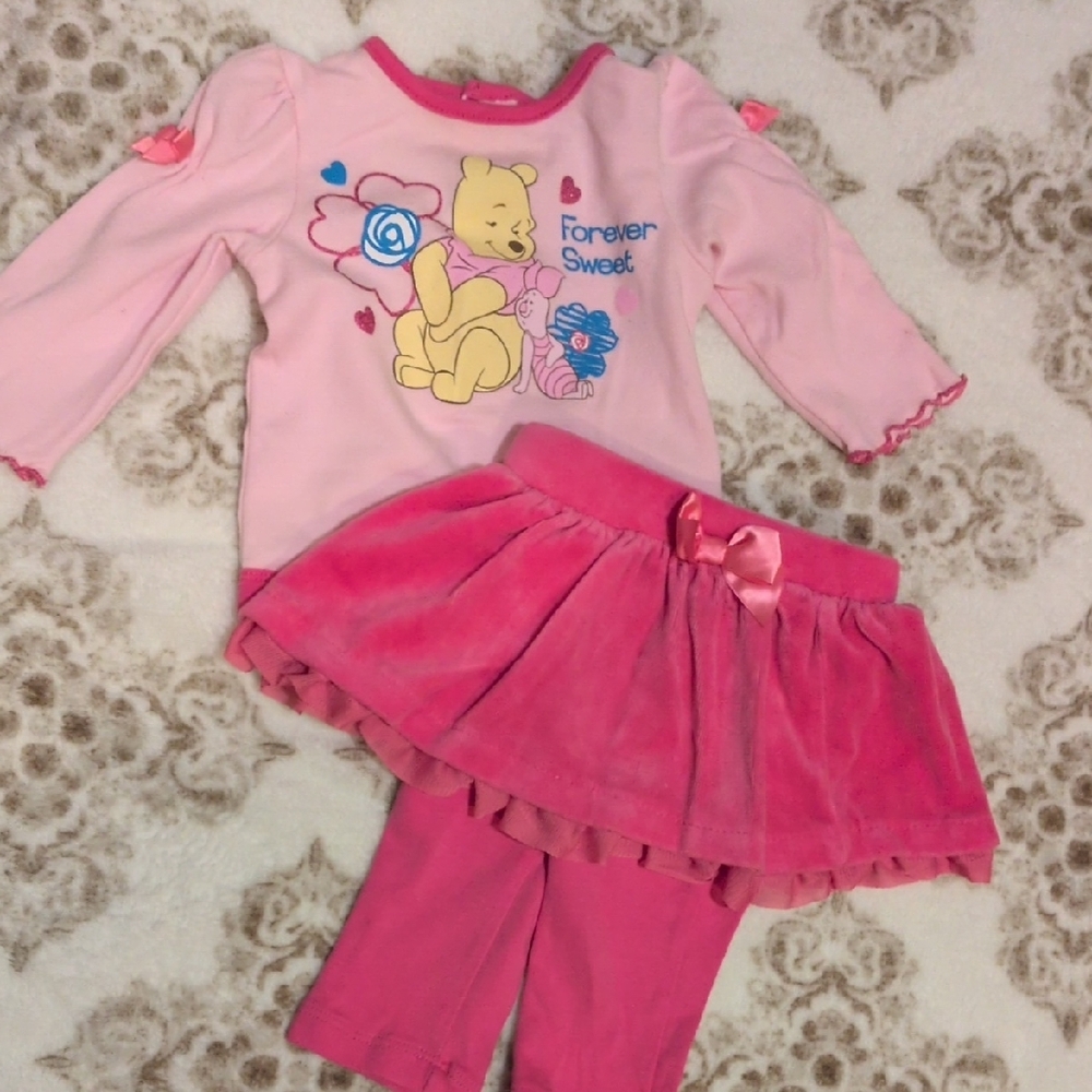 Disney Pink Winnie the Pooh Baby Matching Set - Picture 11 of 11